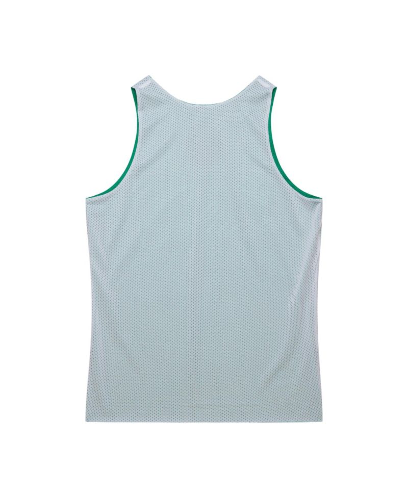 Men's Kelly Green Boston Celtics Hardwood Classics Reversible Mesh Practice Jersey