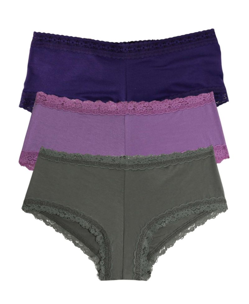 Women's Dream Ease Lace Hipster Panty, 3-Piece