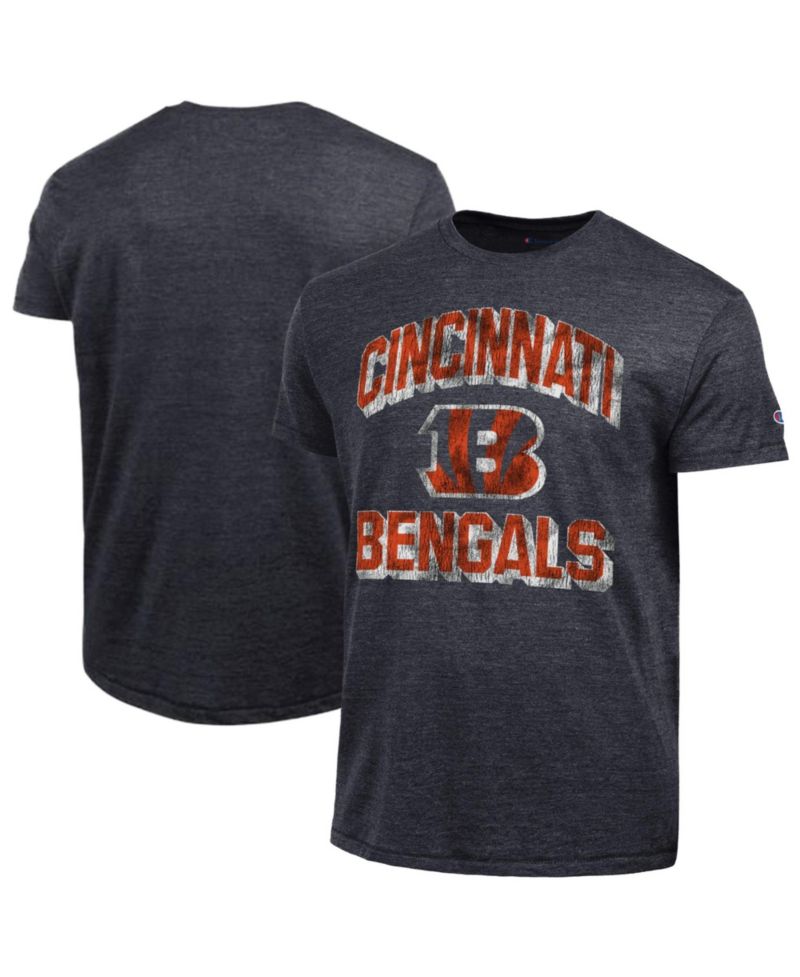 Men's Black Cincinnati Bengals Ultimate Tri-Blend T-Shirt