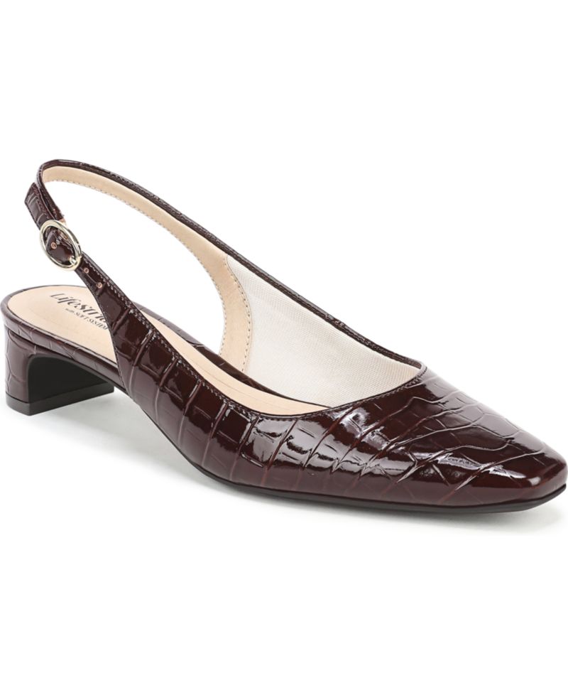 Women's Lorena Pointed Toe Slingback Pumps