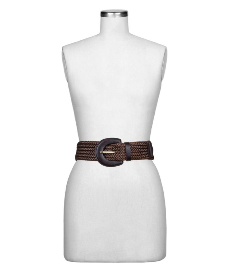 Lazare Rope and Leather Woven Belt