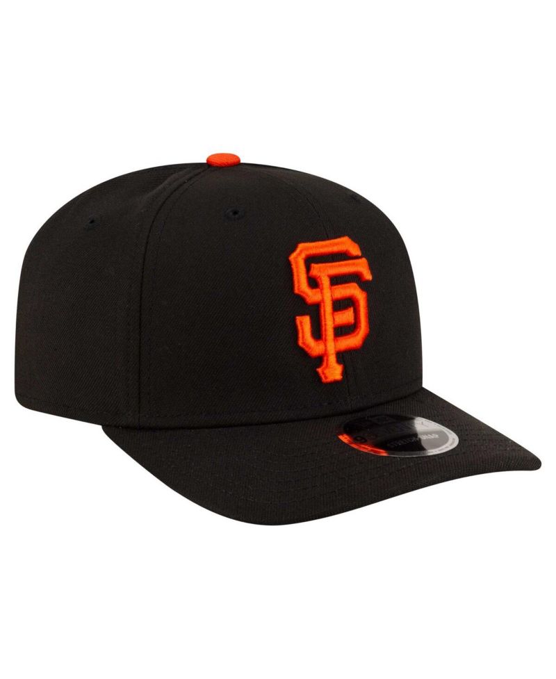 Men's Black San Francisco Giants Player Replica 9SEVENTY Adjustable Hat