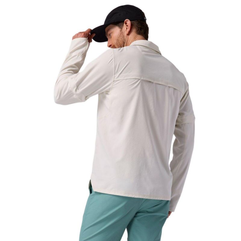 Men's Tahoe Woven Convertible Long-Sleeve Snap-Up Performance Shirt
