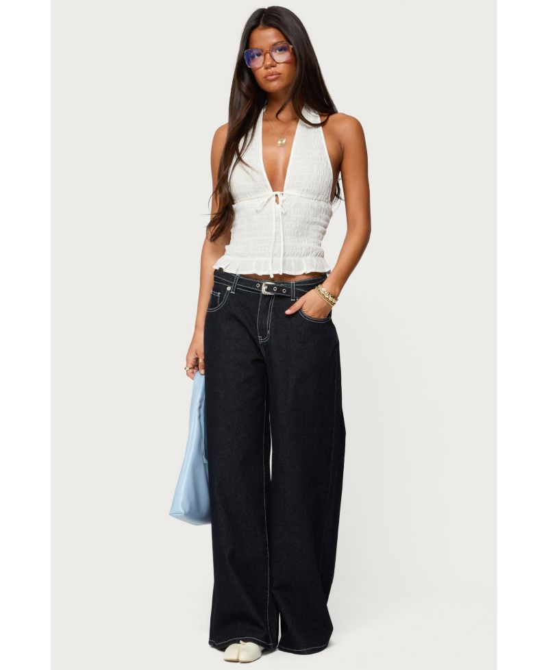 Women's Larissa Scrunch Halter Top