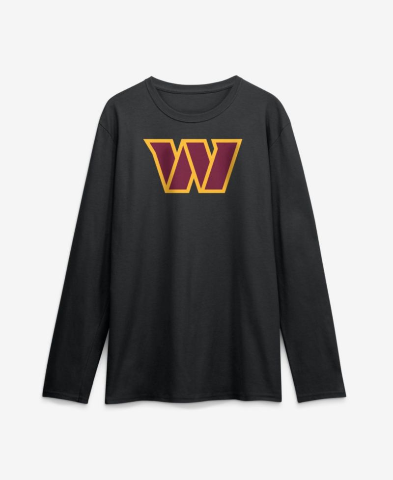 Men's Washington Commanders Long Sleeve Crew Neck T-Shirt