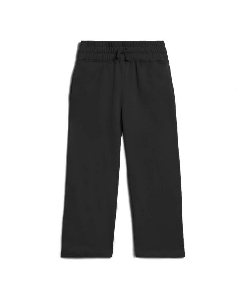 Girls Fair Trade Organic Cotton Cozy Fleece Wide Leg Pants