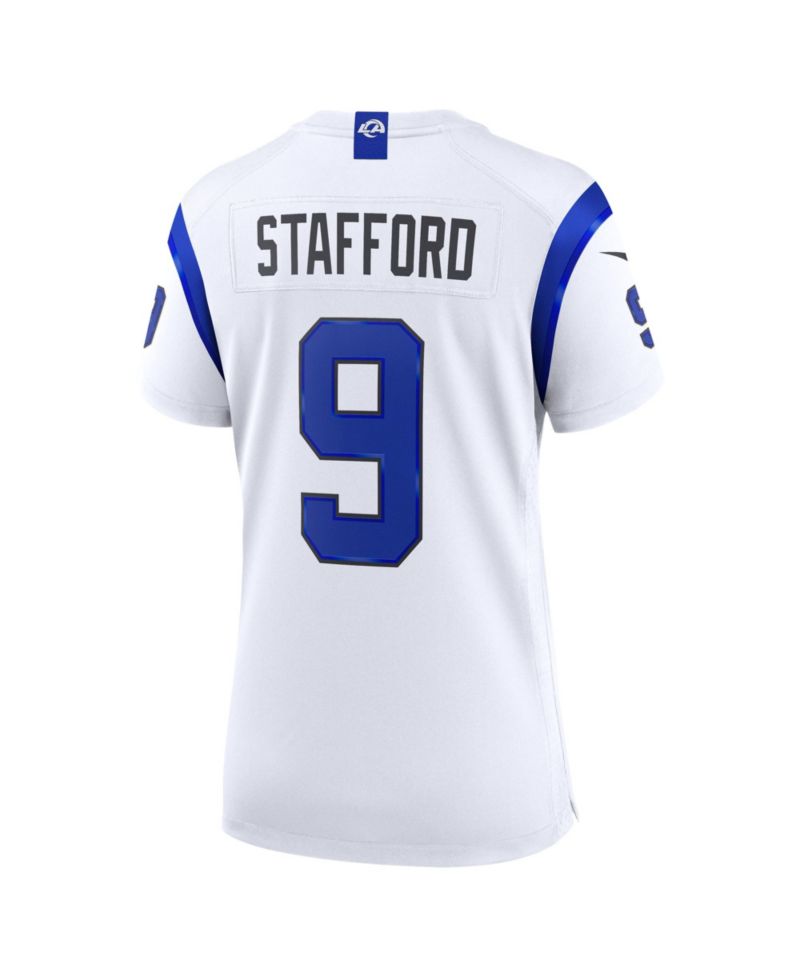 Women's Matthew Stafford Los Angeles Rams Fearsome White Game Jersey
