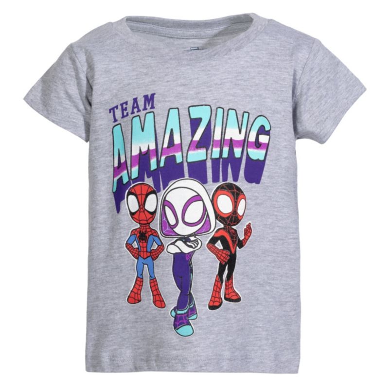 Toddler Girls Marvel 2 Pack T-Shirts
