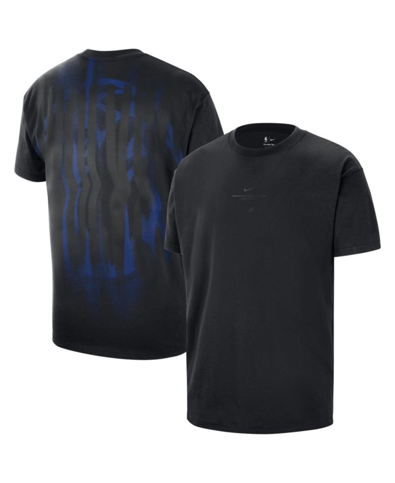 Men's Black Minnesota Timberwolves 2026 Standard Issue Pre-Game Max 90 T-Shirt