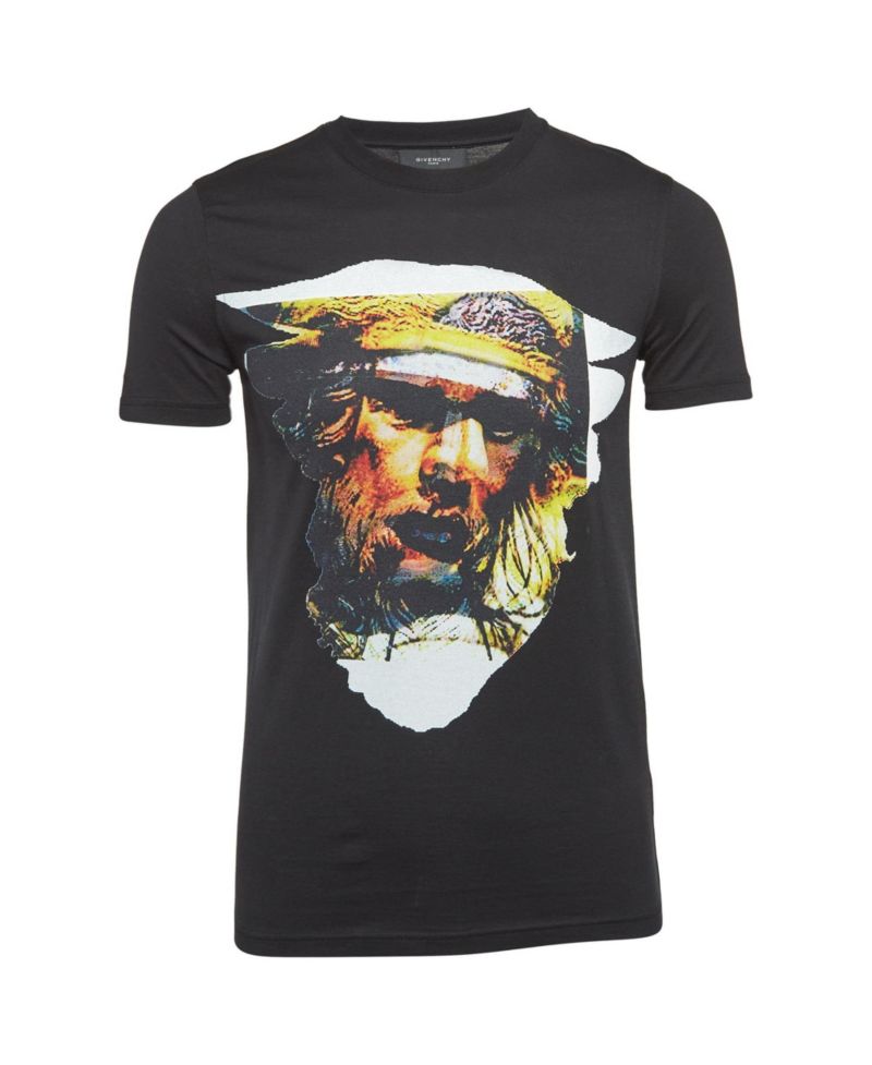 Men's Printed Cotton Crew Neck T-Shirt
