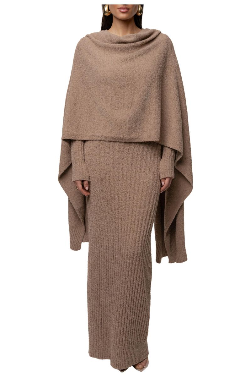 Women's First Class Ribbed Maxi Dress