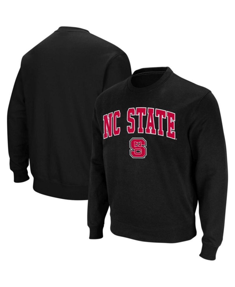 Men's NC State Wolfpack Arch & Logo Crew Neck Sweatshirt