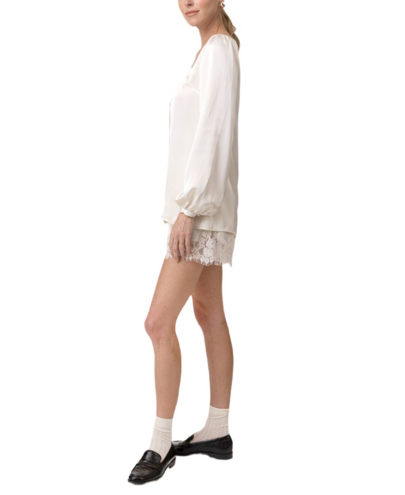 Women's Nicolo Lace Trim Shorts