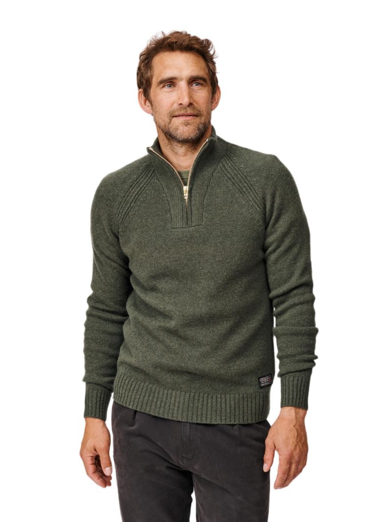 Men's Pelham Zip Neck Sweater