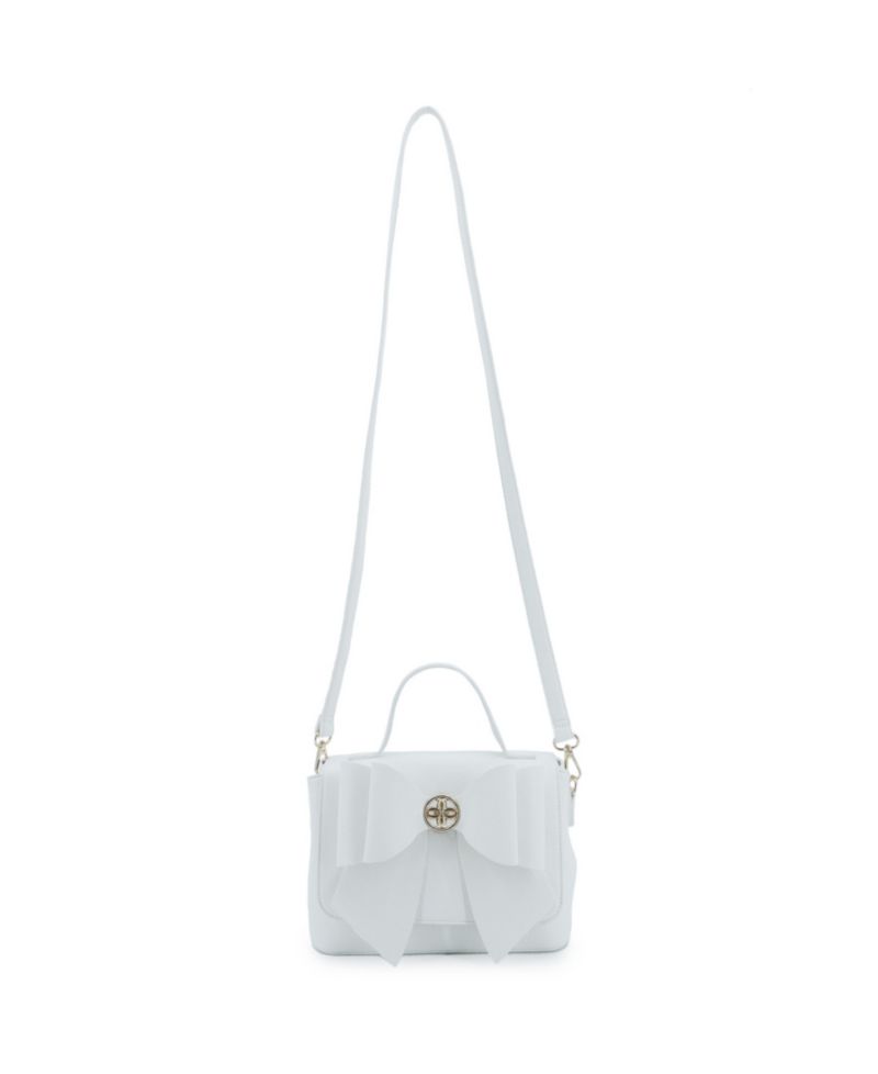 Double Bow Magnetic Crossbody Bag