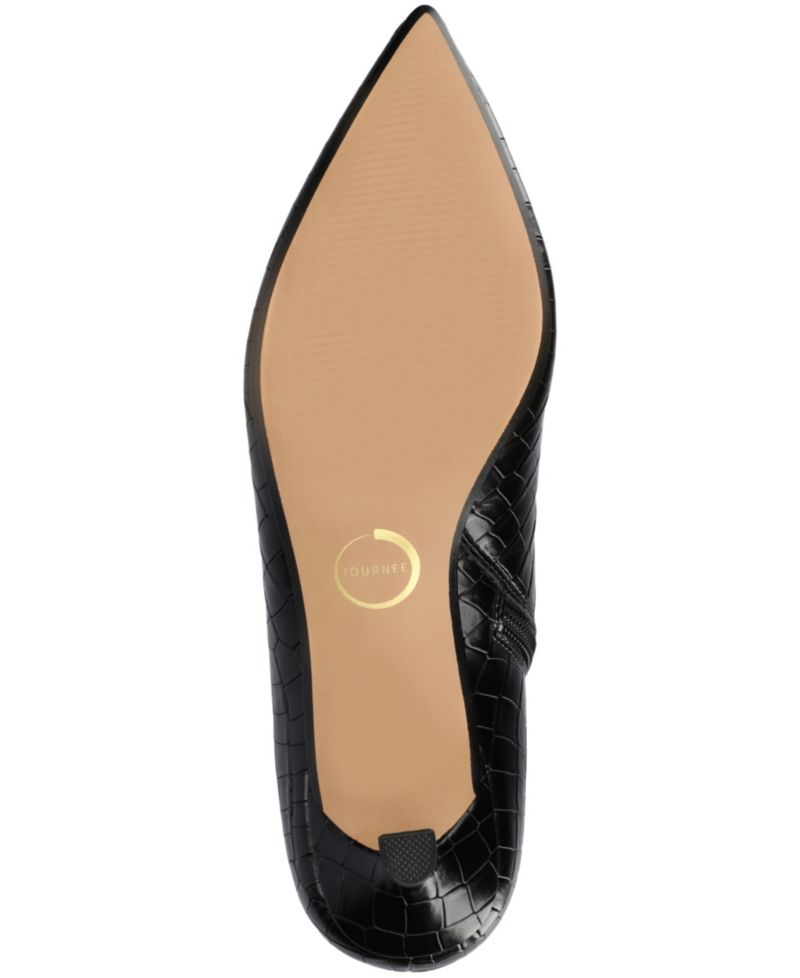 Women's Arely Kitten Heel Pointed Toe Dress Booties