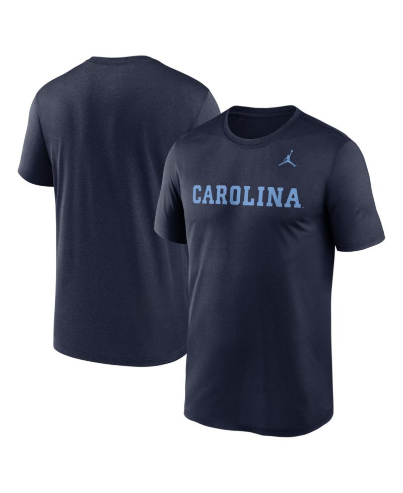 Men's Navy North Carolina Tar Heels Primetime Legend Wordmark T-Shirt