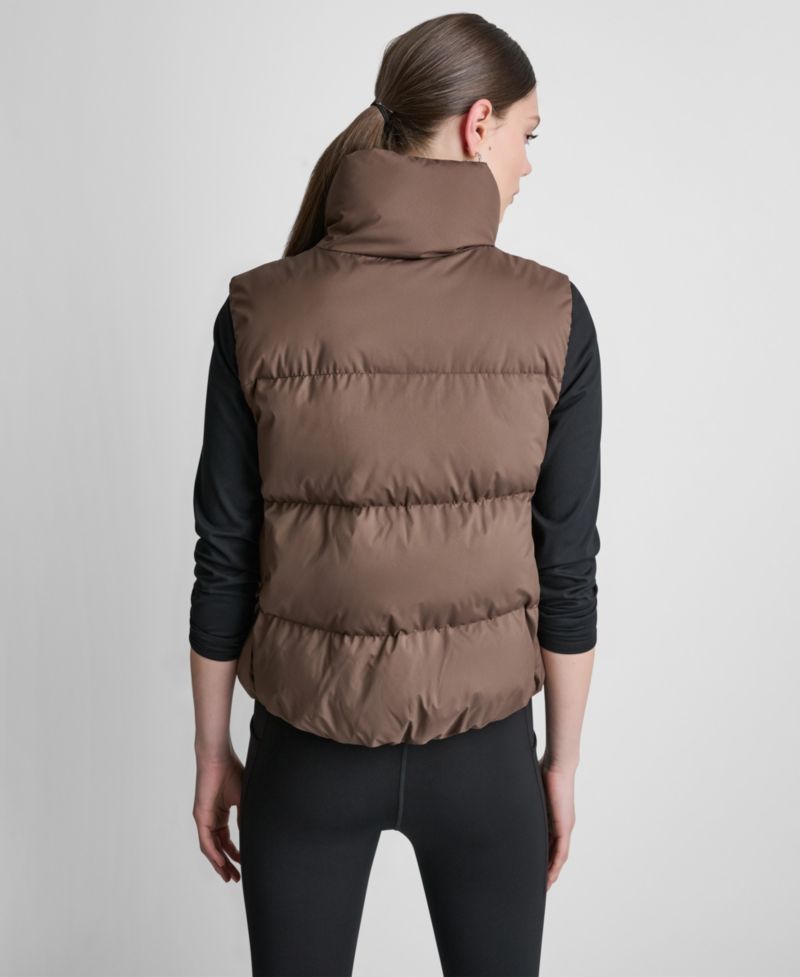 Women's Mock Neck Puffer Vest