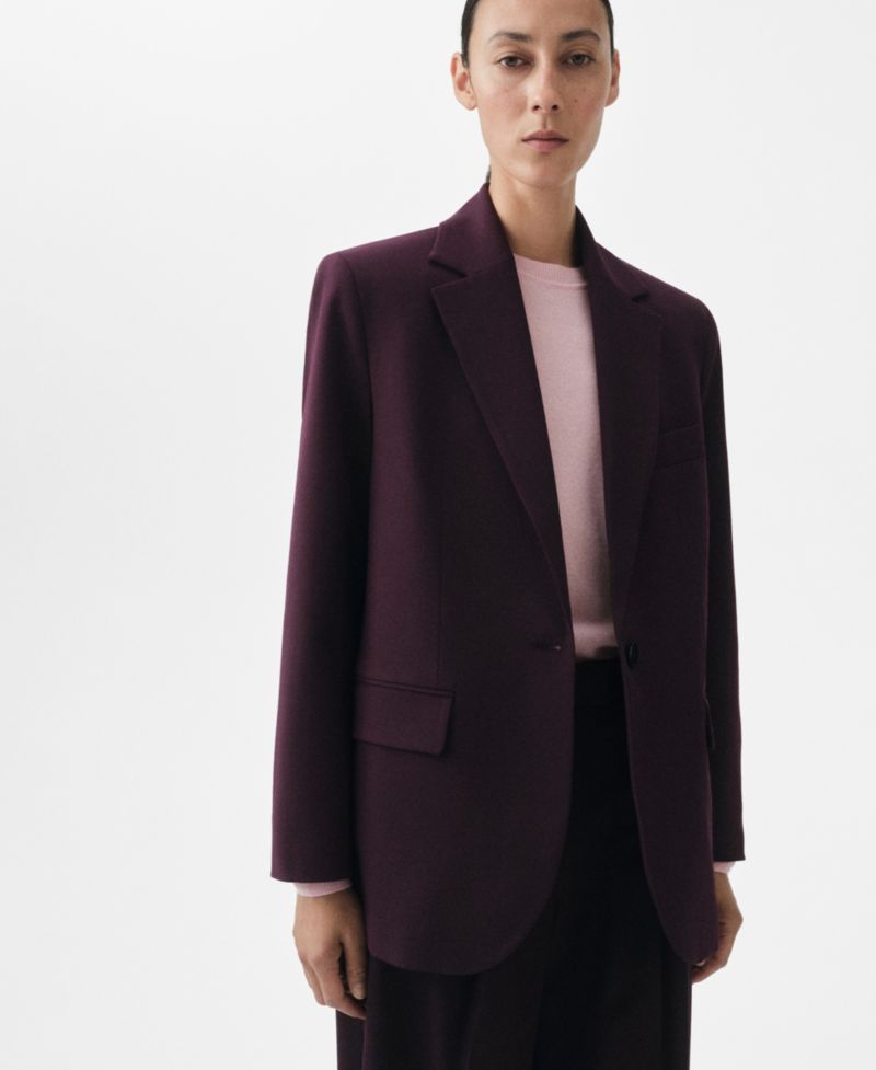 Women's Selection Wool-Blend Suit Blazer