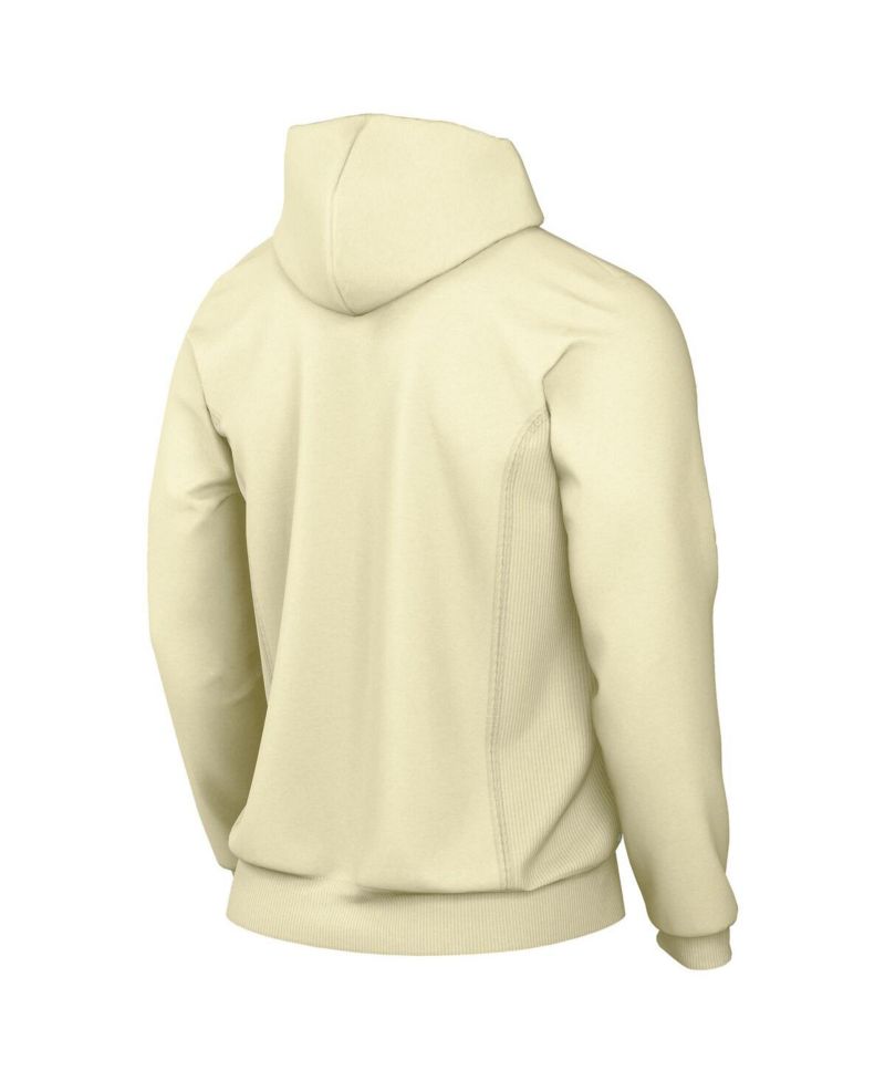 Men's Cream Los Angeles Lakers Authentic Standard Issue Full-Zip Hoodie Jacket
