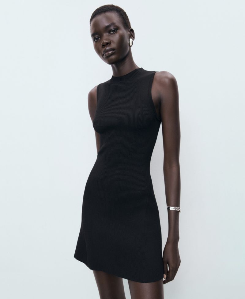 Women's Short Knitted Dress