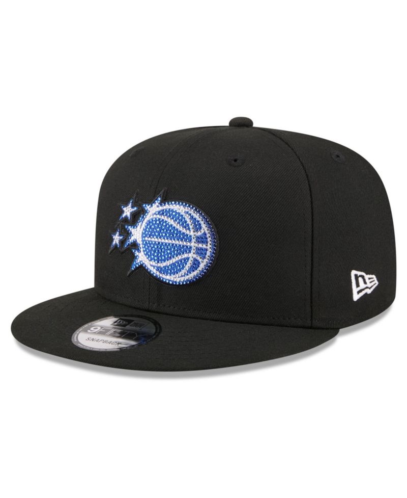 Men's Black Orlando Magic 2026 NBA Draft Crystal 9FIFTY Snapback Hat