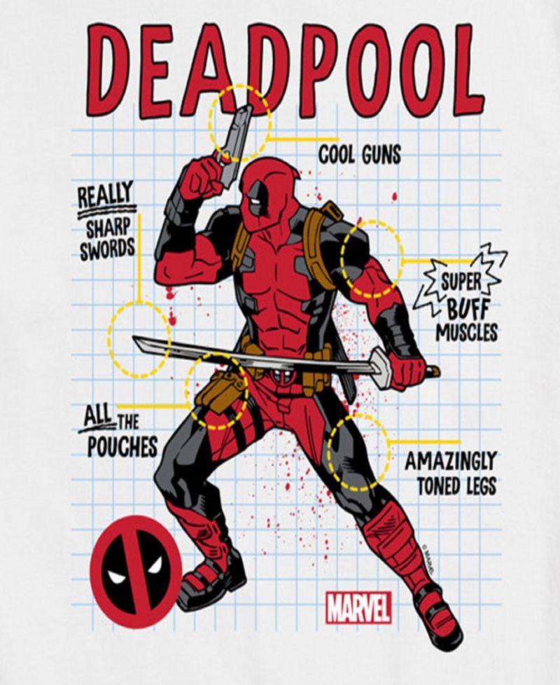 Men's Deadpool Short Sleeve T-Shirt
