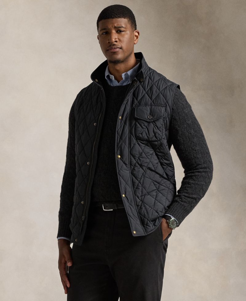 Men's Big & Tall The Beaton Quilted Utility Vest