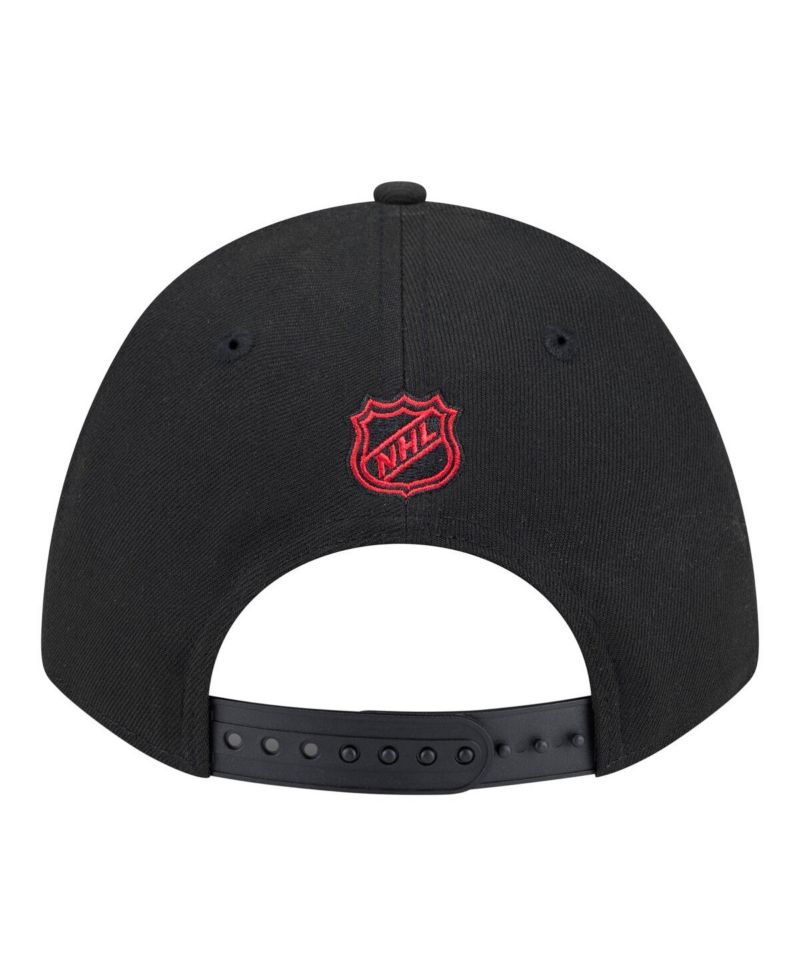 Men's Black Buffalo Sabres 9FORTY M-Crown Adjustable Hat