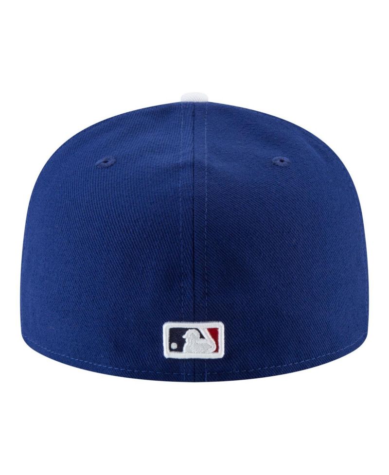 Men's Royal Los Angeles Dodgers Blue Heaven On Earth Script Patch 59FIFTY Fitted Hat