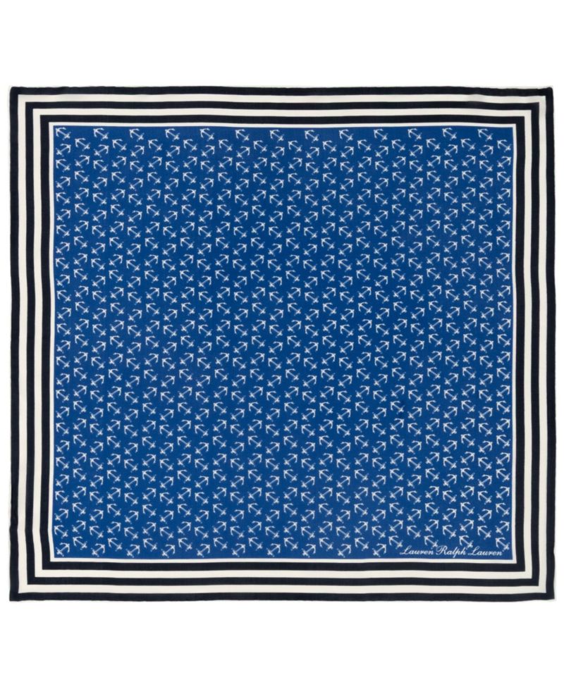 Nautical Small Square Scarf