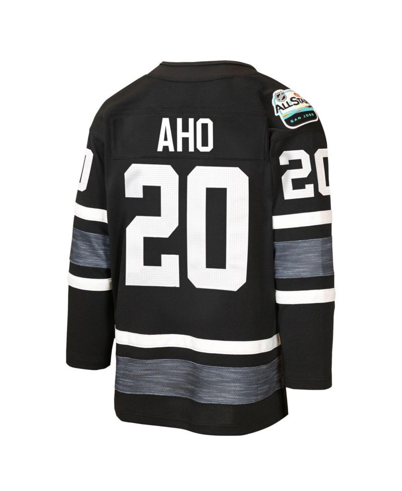 Big Boys and Girls Sebastian Aho Black Carolina Hurricanes 2019 All-Star Game Power Play Jersey