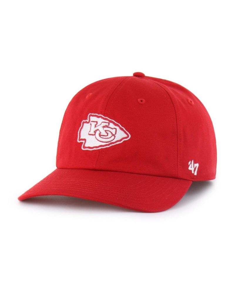 Men's Red Kansas City Chiefs Foundational Franchise Fitted Hat