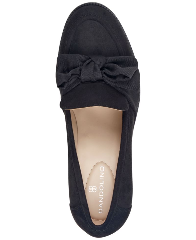 Women's Korrar Bow Block Heel Loafers