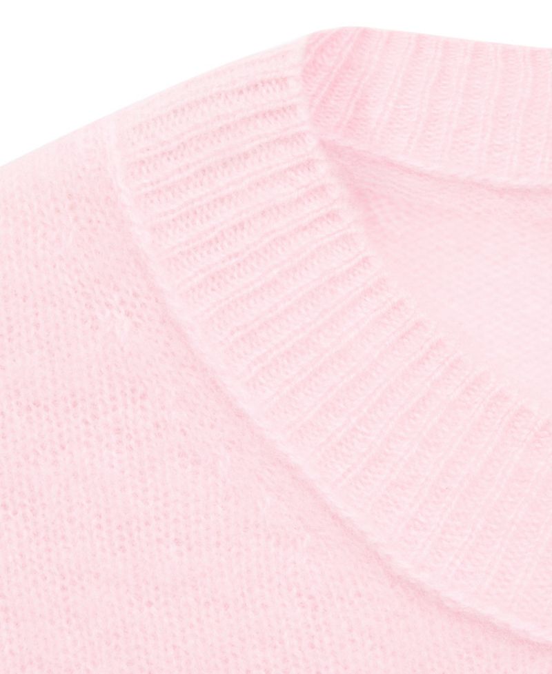 Women's Selection Wool Crewneck Short-Sleeved Sweater