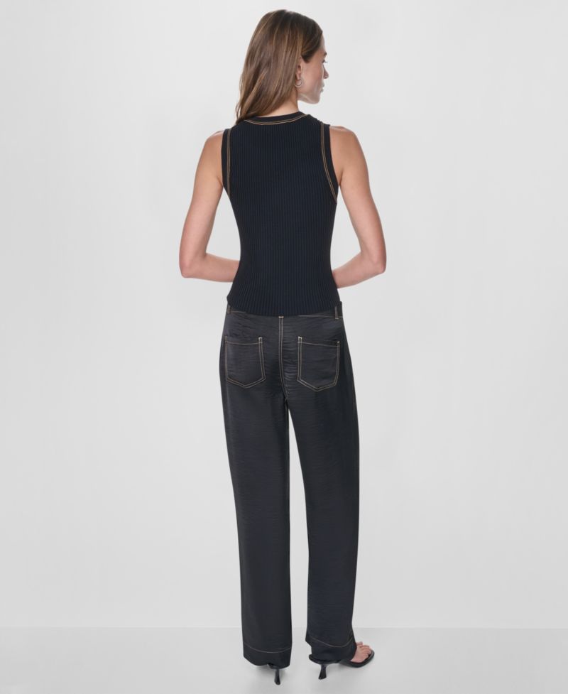 Women's Contrast Stitch Tank Top