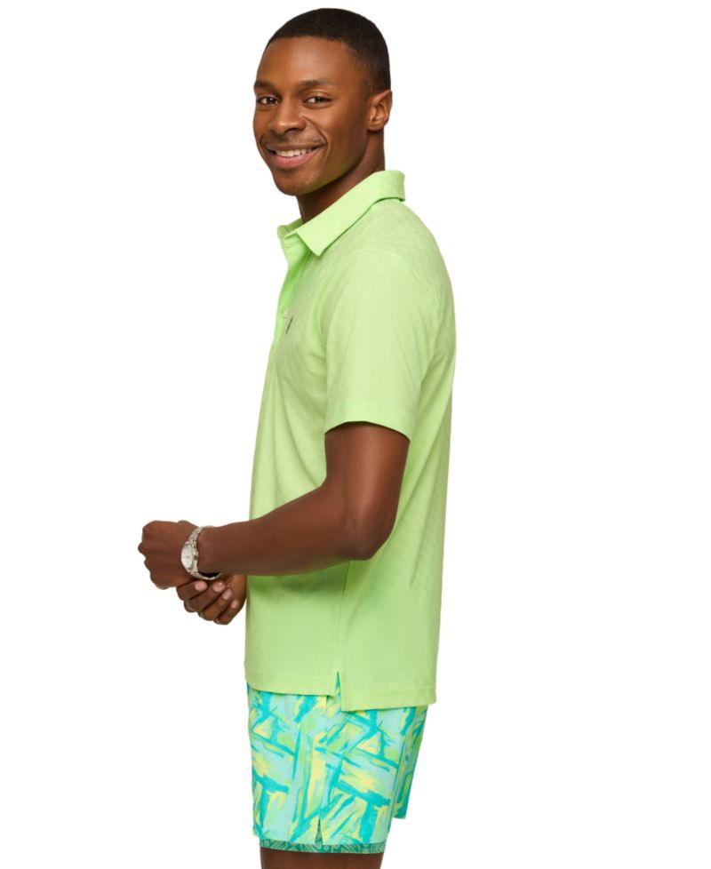 Men's Vanna Textured Performance Polo Shirt