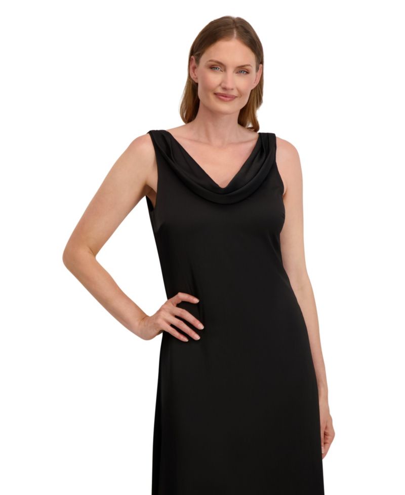 Women's Roxanne Sleeveless Low Cowl Dress