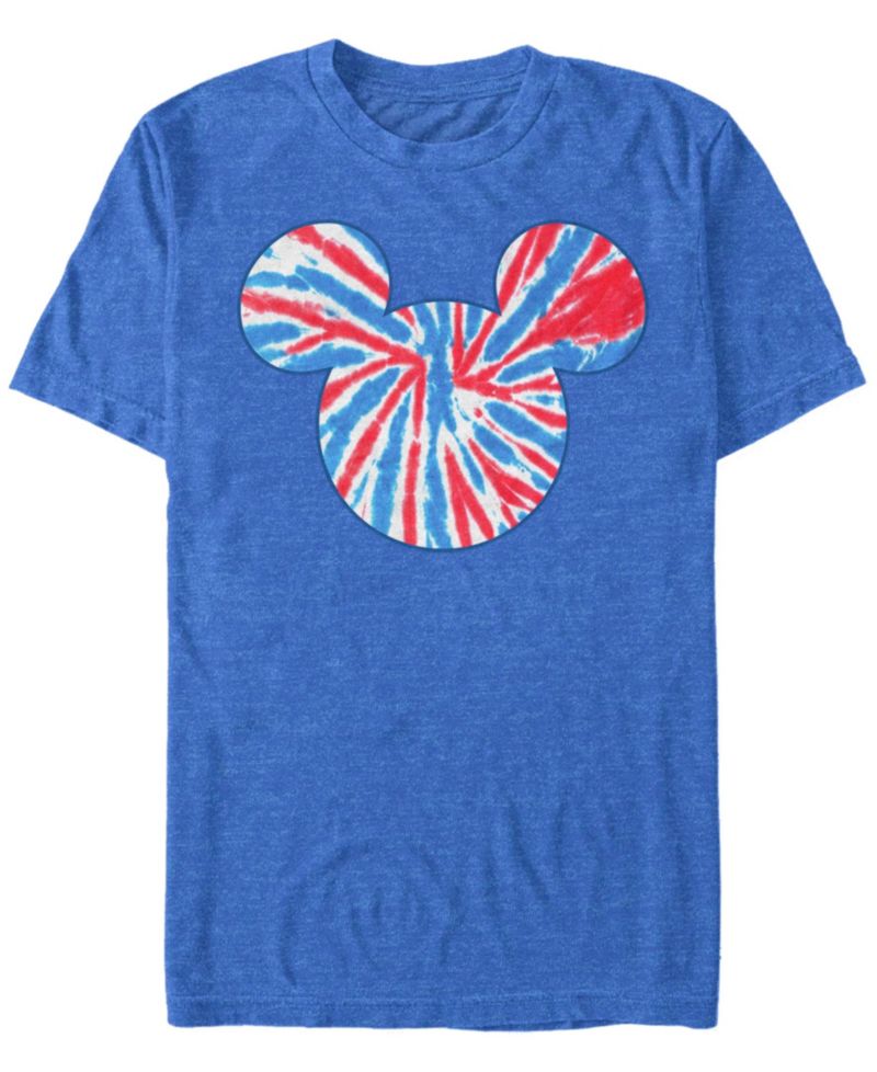 Men's Tie Dye Americana Short Sleeve T-Shirt