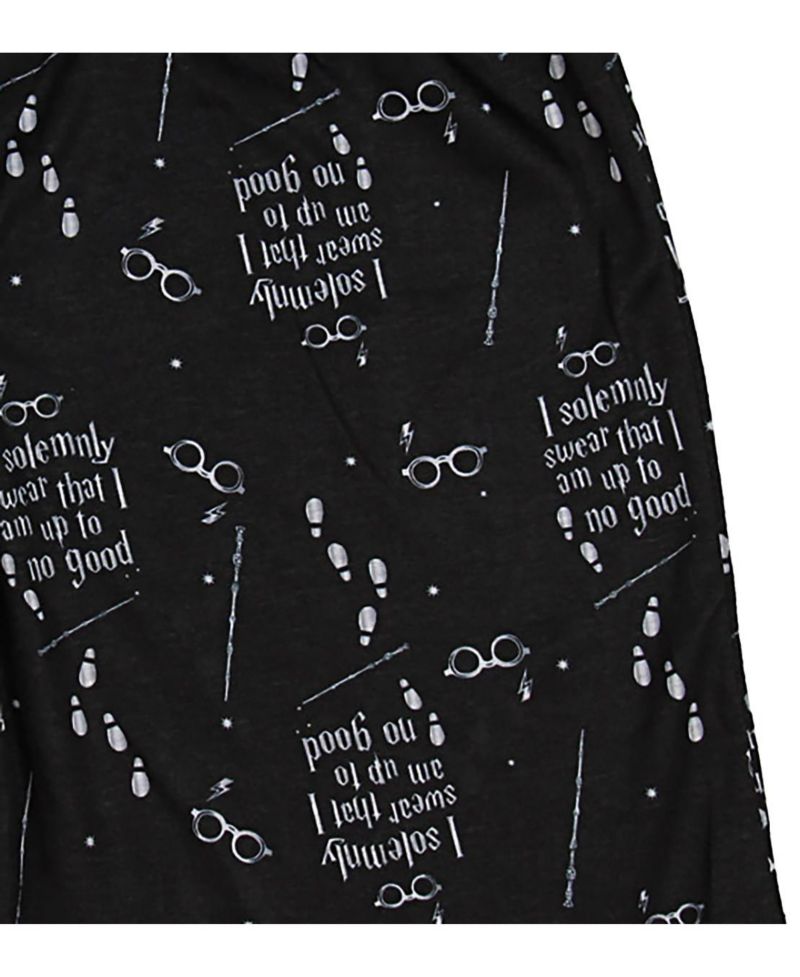 Girls' Up To No Good 2-Piece Racerback Tank Top Pajama Short Kids Set