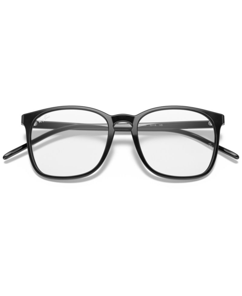 Unisex Square Plastic RB5387 Optics Eyeglasses