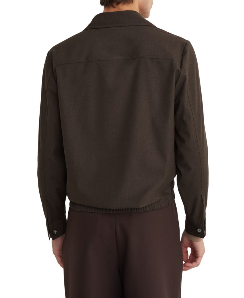 Men's Penge Brushed Wool-Blend Overshirt