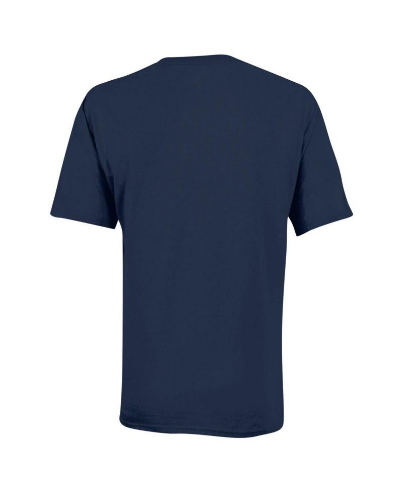 Big Boys and Girls Navy UConn Huskies Arch Over Logo T-Shirt