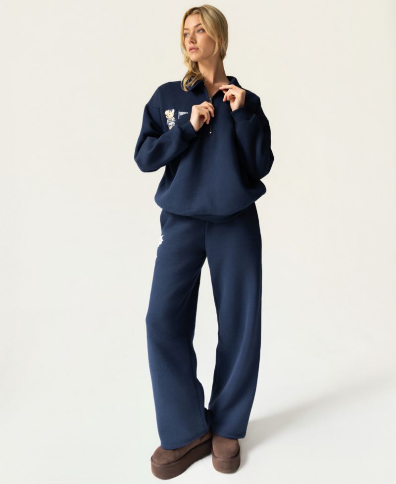 Women's Quarter-Zip Varsity Sweatshirt