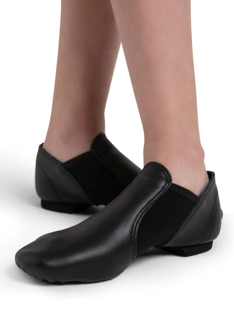 Girls E-Series Wide Jazz Slip On Shoes