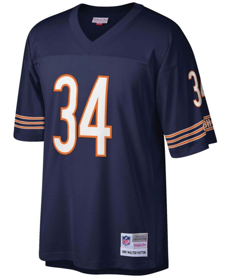 Men's Walter Payton Navy Chicago Bears Legacy Replica Jersey