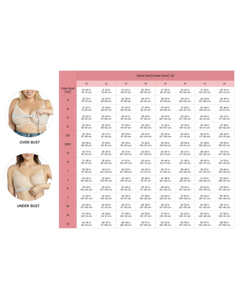 Women's Luxlacy Lace T-Shirt Bra, True Nude, 40H