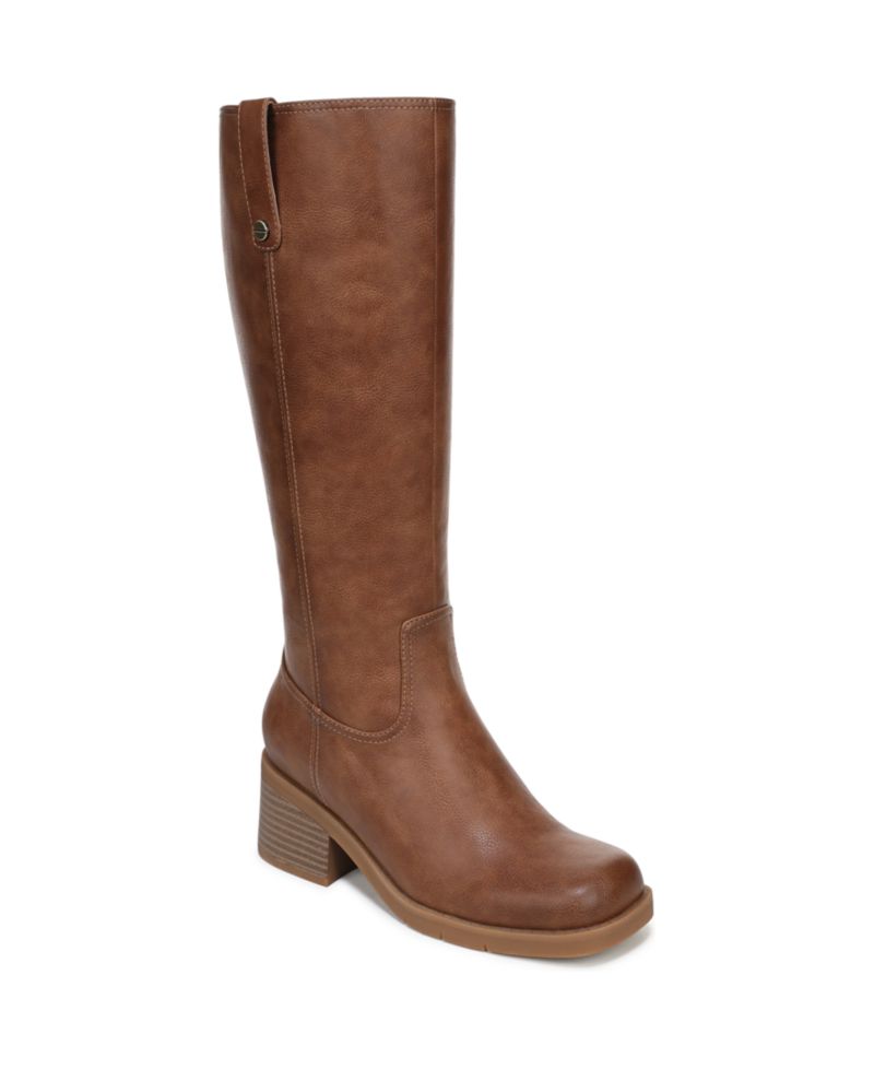 Women's Joplin Block Heel Riding Tall Boots, Regular & Wide Calf