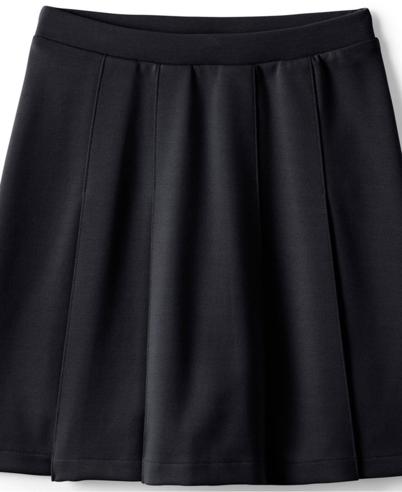 Little Girls Ponte Pleat Skirt Top of Knee