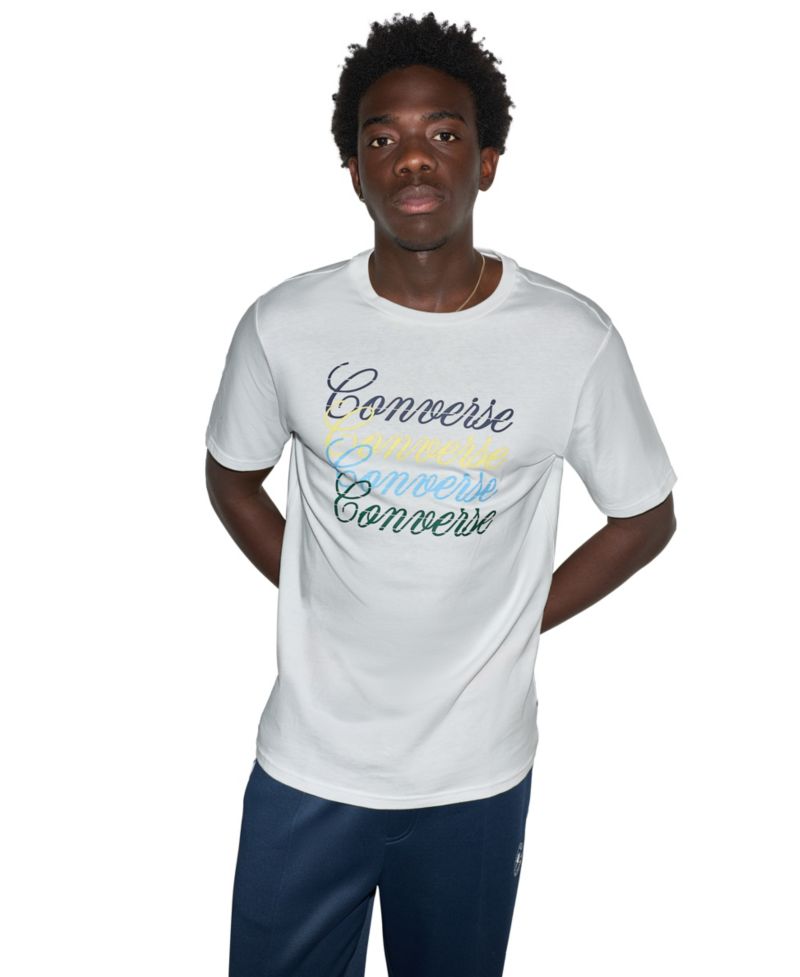 Men's Scripted Echo Regular-Fit T-Shirt